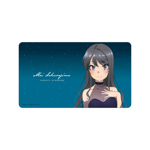 『青春ブタ野郎はおでかけシスターの夢を見ない』描き下ろしイラスト 桜島麻衣 星空ドレスver. マルチデスクマット【202509再販】